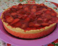Torta de morango da Dani