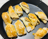 Enroladinho de salsicha assado crocante