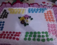 Bolo de festa confeitado fácil