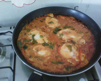 Moqueca de ovo com sardinha