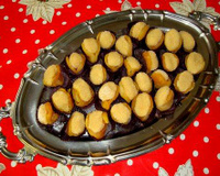 Damascos recheados do Lúcio Cezar