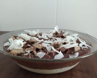 Pavê de chocolate e creme prático