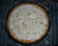 Torta de limão com chantilly