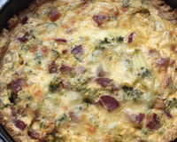 Quiche prática e rápida