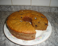 Bolo de aveia com especiarias