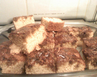 Bolo de laranja com creme de leite