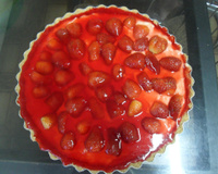 Torta fácil de morango