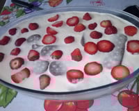 Pavê de morango super fácil