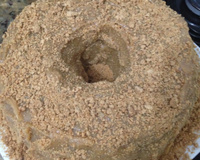 Bolo junino de paçoca