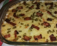 Frango cremoso com batata