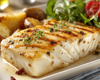 Cozinheiros experientes concordam: para um peixe grelhado mais saboroso e suculento, use água salgada em vez de sal