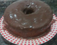 Bolo de chocolate de liqüidificador