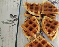 Waffle tradicional doce