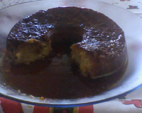 Pudim de passas e/ou  frutas cristalizadas