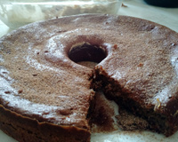 Bolo de banana integral