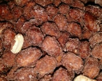 Amendoim doce de micro-ondas