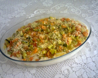 Penne ao molho de legumes