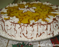 Bolo mousse de maracujá