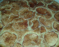 Bolo de maçã com laranja