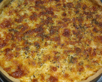 Quiche de alho poró