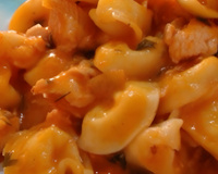 Capeletti de frango cremoso