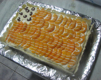 Bolo de pêssego da Dri