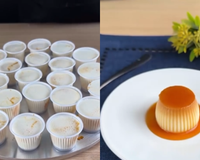 Pudim de copinho que não vai ao forno é a sobremesa fácil perfeita para servir as visitas