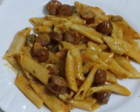 Macarrão cremoso da Carol