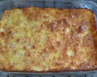 Torta de queijo e presunto