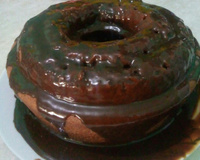 Bolo de chocolate simples