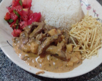 Estrogonofe de carne