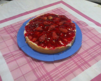 Torta fácil de morango