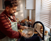 Se você lava a louça enquanto cozinha, a psicologia revela esses 8 padrões mentais sobre você