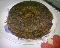 Bolo de micro-ondas de chocolate da Angélica