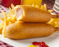 Corn dog: surpreenda-se com o cachorro-quente de palito