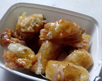 Banana caramelizada oriental