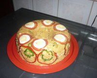 Cuscuz de frango da Htinha