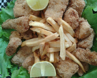 Filé de Merluza Frito