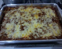 Lasanha de carne moída
