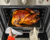 Chef de cozinha ensina a maneira mais fácil de cortar um frango assado inteiro e aproveitar todas as partes da ave sem desperdício