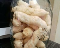 Biscoito frito de tapioca tradicional (pomba de maroto)