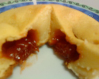 Cupcake Romeu e Julieta - Pão de queijo com goiabada