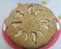 Torta de maçã rápida