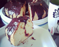 Bolo simples com goiabada