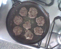 Bifinho de carne moída