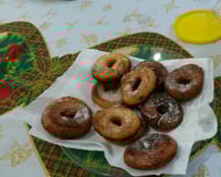 Bolinho de queijo frito