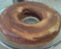 Bolo de mandioca crua