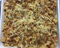 Macarrão com camarão delicioso