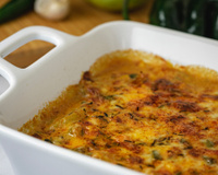 Chuchu ao molho branco