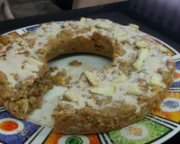 Bolo de Maçã Integral com Aveia e Passas